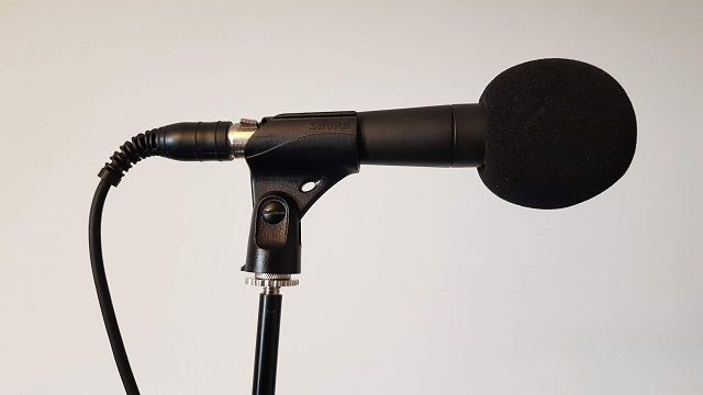 Dynamic microphone for podcast audio recording